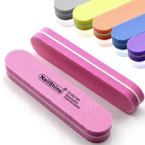 Color Mini Sponge Nail File for Professional Nail Polishing Tools Nail Buffer Block 100 180