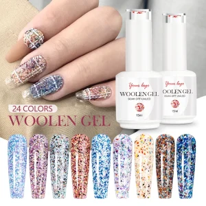 Color Nail Gel Polish Autumn Nail Art Vernis Semi Permanent Manicure Soak Off LED UV Top Coat Nail Gel