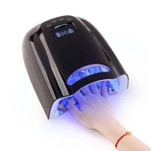 Color Nail Lamp Rechargeable 128W UV LED Nail Dryer for Beauty Salon
