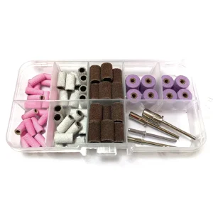 Color Sanding Band Set Fine Polishing Manicure Tool Kit for Nails Machine Type1