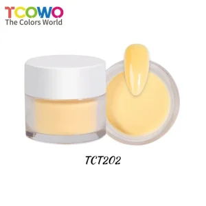 Colorful Acrylic Powder Professional Yellow Acrylic Nail French Manicure Powder for Nail Extension Acrylic Nail System