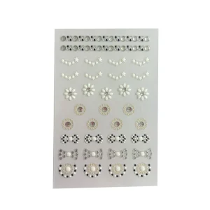 Colorful Gold Silver Nail Art Aluminum Foil Irregular Glitter Polish Nail Stickers