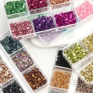 Colorful Nail Decorations for Manicure Exquisite Charms for Nails 3D Beautiful Nail Art Decorations