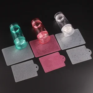 Colorful Silicone Nail Tools Nail Art Designs Stamping Nail Art Tools