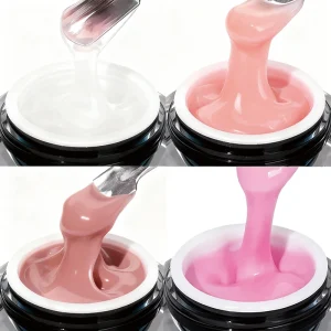 Colorful UV Gel Nail Beauty Product 30g HEMA Free TPO Free Nail Extension Gel