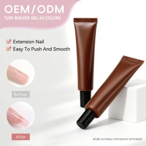 Construction Jelly Gum Extension Color Glue 15 ml Solid Gel Polish OEM with Custom Private Label