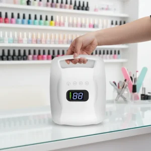Cordless 64W 96W Nail Art Led Nail Lamp Rechargeable Led Nail Lamp