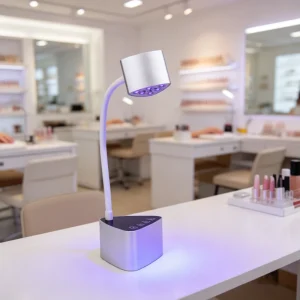 Cordless Rechargeable Nail Lamp with Motion Sensor 360 Degree Adjustable Head for Gel Polish Nail Tips