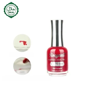 Cosmetics Beauty Products Breathable Halal Nail Polish Set 15ml Custom Nail Lacquer Air Dry Nail Polish