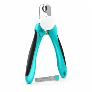 Cross border ABSTPR Stainless Steel LED Light Injury Preventive Pet Nail Clippers For Dog and Cat Grooming