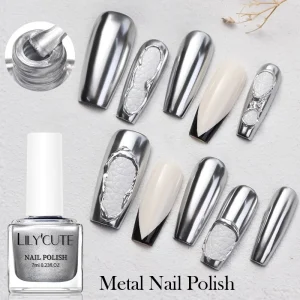 Cross border Explosions Nail Art Gel Nail Polish Non baking Quick drying Effect Waterproof Seal Line Solid Color High gloss 7ml