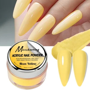 Cross border Nail Art Acrylic Crystal Powder Extension Carving Soaking Nail 30g Bottle