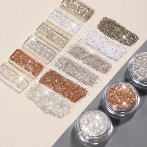 Crystal Powder Gel Nail Crystal Clear Acrylic Nail Powder Nail Art of Crystal Powder