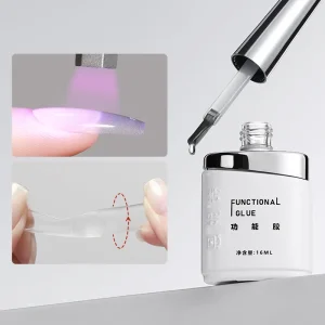 Custom 16ml Painless Firm Lasting Press on Nail Glue Nails Smart Tip Gel Glue