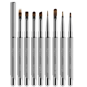 Custom 2 in 1 Multi functional Dual head Magnetic Cat Eye UV Gel Tool Magnetic Nail Brush For Manicure Tools