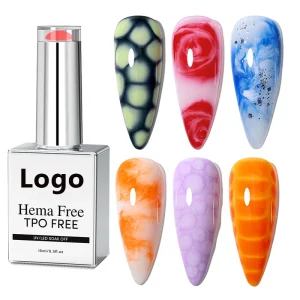 Custom Blooming Gel Fast Drying Eco Friendly UV LED Nail Art Polish 15ml Private Label Semi Permanent Long Lasting