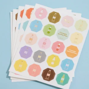 Custom Cartoon Sticker Sheet Anime Kawaii Scrapbook Sticker For Journal Planner Creative Decoration Set