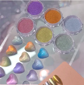 Custom Cat Eye Nail Magnetic Powder Chrome Glitter Effect High Magnetism Gel Polish OEM ODM Available