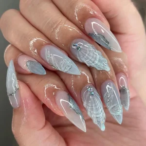Custom Design Logo French Press on Nails Short Medium Long Artificial Fingernails False Nail Art Fake Nails