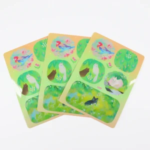Custom Die Cut Sticker Sheet Waterproof Adhesive Sticker For School Stationery Decoration Branding