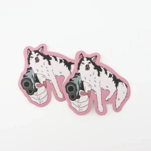 Custom Die Cut Sticker Waterproof Vinyl Adhesive Sticker For Laptop Water Bottle Decoration Printing