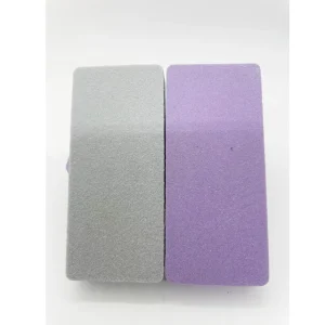 Custom Disposable Double Mini Zebra Sandpaper Nail Buffers File Set Grit 100 180