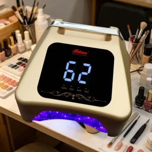 Custom Ibelevie Nails Lamp Equipments Cordless in Stock Rechargeable Dual UV Led Gel Nail Lamp Manufacturer for Salon