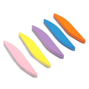 Custom Logo Emery Double Sided Nail File and Buffer 80 240 Grit Professional Nail Care Tool