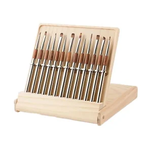Custom Logo High Quality Nail Brush Set Gel Designed for Artistic Nail Art Brush New Model