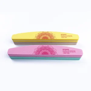 Custom Logo Manicure Implement Double Sided Nail File and Buffer