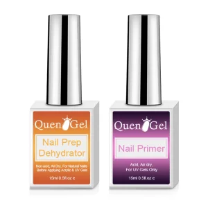 Custom Logo Manicure Nail Art Tools 15ml No Need Cure Air Dry Nail Prep Dehydrator Primer for Nail Care