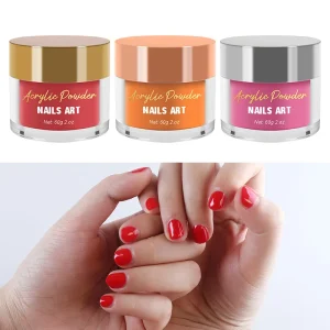 Custom Logo Nail Art Color Pop Acrylic Powder Diamond Dipping Powder Nail Supplies Dipping Powder 30&60g
