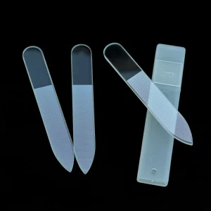 Custom Logo Nano Glass Nail File and Nail Buffer for Natual Nail Shine