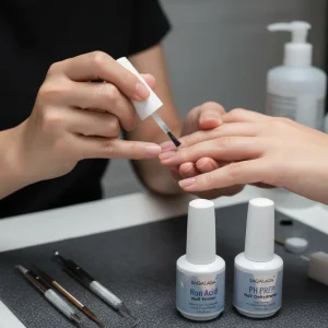 Custom Logo Non Acid Primer and Dehydrator Primer Private Label Primer for Nail Tips Acrylic