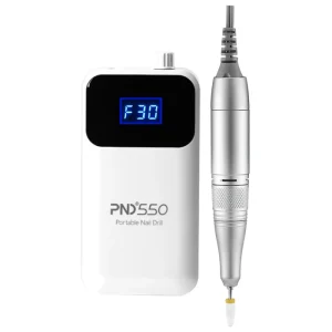Custom Logo Professional 30000 Rpm Wireless Nail Drill Machine Cordless Electric Rechargeable Portable Nail Drill