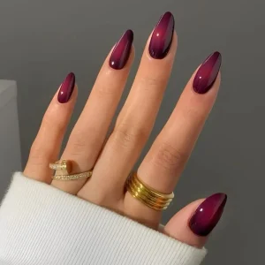Custom Logo Short Almond Square Artificial Fake Nails Press on Soft Gel Handmade French Tip Press on Nails Kit En Gel