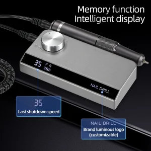 Custom Logo UV501 Customizable Portable Nail Drill Manicure E File Nail Drill Machine