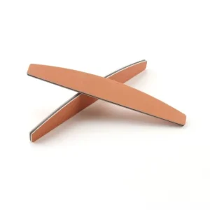 Custom Logo Zebra Arch Nail File EMERY Ergonomic Design Portable Nail Care Tool for Gel Nails Artificial Nails
