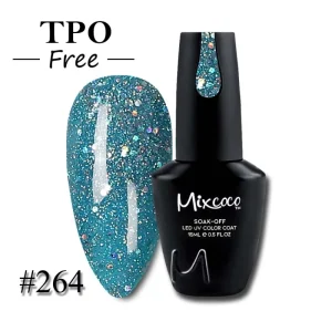 Custom Nail Polish Bottle Gel Polish Glitter UV Gel Soak Off Gel Nails Polish