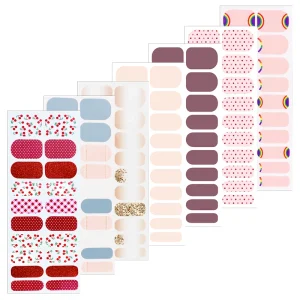 Custom Nail Stickers Nail Art Decoration Sticker Nail Toe Sticker for Women Kids
