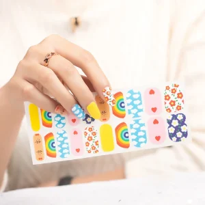 Custom Nail Stickers Nail Art Decoration Sticker Nail toe Sticker for Women kids