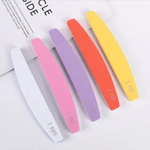 Custom Nail Supplies Tools 7 Functions Polishing Smooth Shining 4 Ways Nail File and Buffer