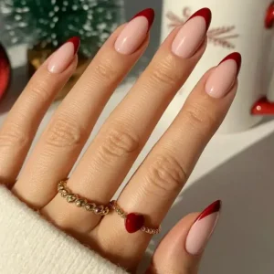 Custom Nails Supplier Waterproof Almond Artificial Fingernails Reusable Soft Gel False Nails French Tip Press On Nails