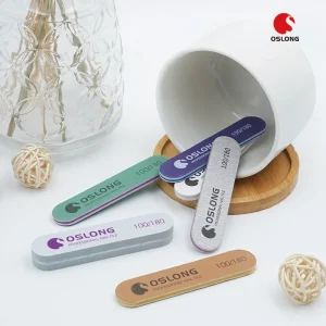 Custom Packaging Double Sided Personalized 80 80 Nail Files and Buffers Baby Nail File