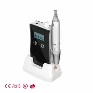 Custom Portable Cordless Manicure Machine Strong Power 35000 Rpm Acrylic E File Nail Drill Rechargeable Low Noise