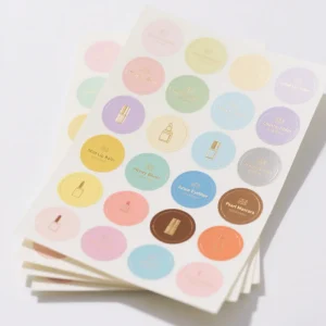 Custom Printed Sticker Sheet Anime Cartoon Kawaii Scrapbook Sticker For Journal Planner Laptop Decoration
