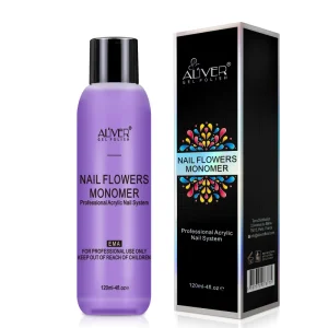Custom Private Label 120ml EMA Acrylic Liquid Nail Flowers Monomer Professional Acrylic Nail System