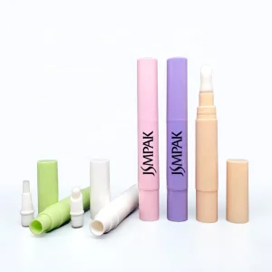 Custom Small 2.8Ml 4Ml 6Ml Matte Pink Cosmetics Packaging Twist Pen For Nail Gel Polish Cuticle Oil