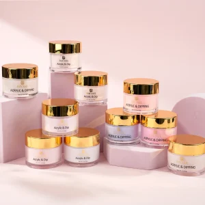 Customizable Glitter Nail Powder For Healthy Nail Art Shining Dip Powder
