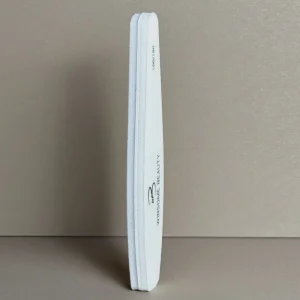 Customizable Rectangle Straight Double Side Nail File Lima De Unas Thick Emery Board Curved Sponge Nail File
